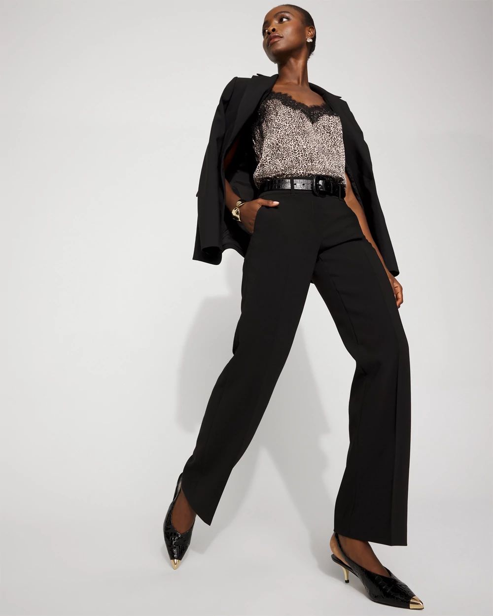 Mid-Rise Riley Trouser | White House Black Market